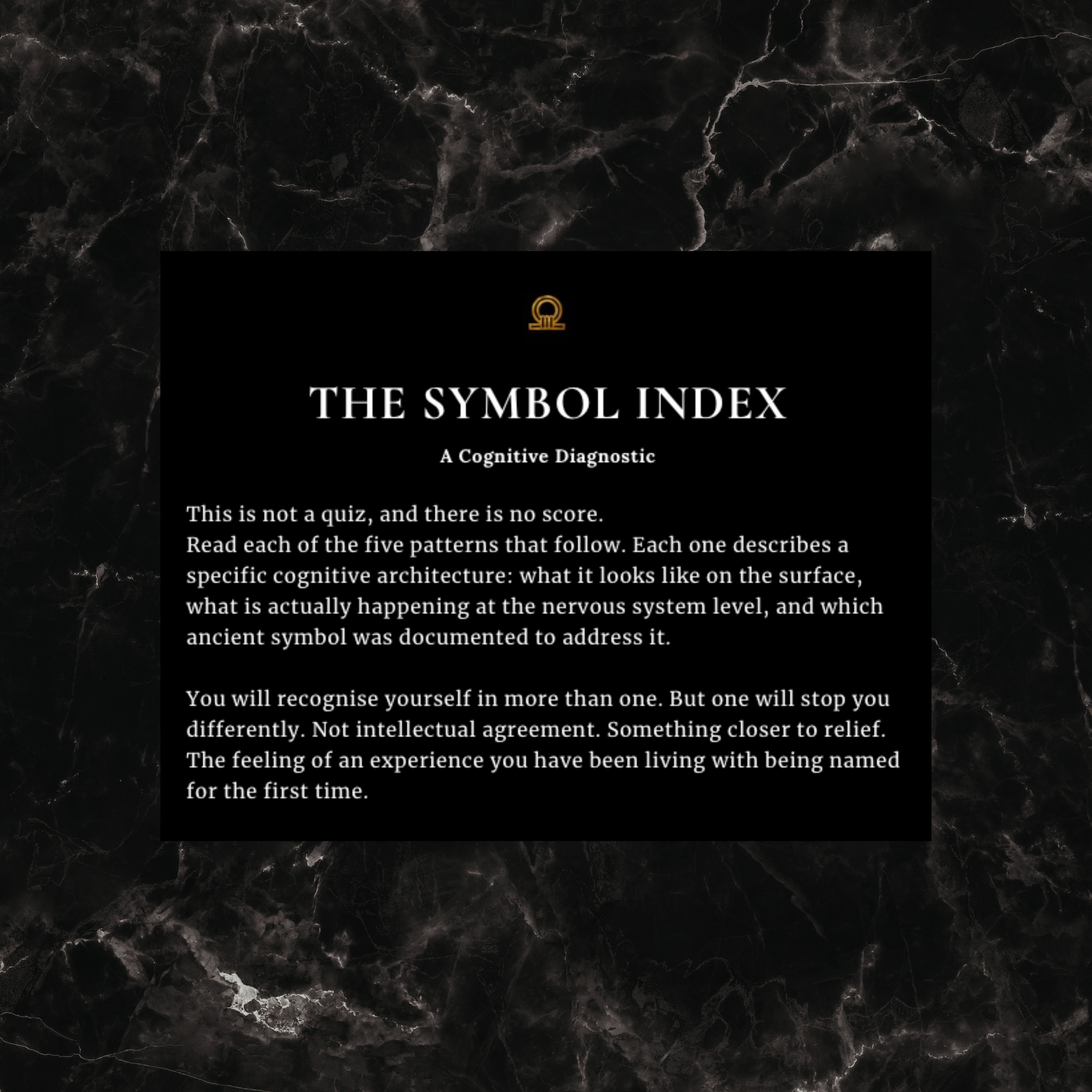 The Symbol Index - Which Symbol is yours?